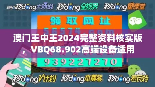 澳门王中王2024完整资料核实版，VBQ68.902高端设备适用