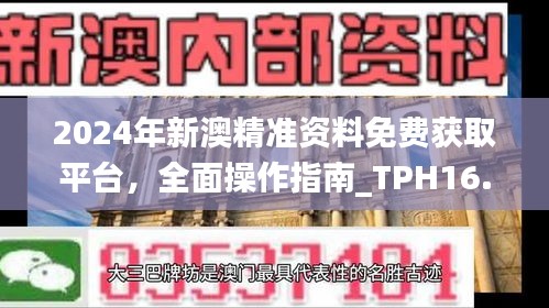 2024年新澳精准资料免费获取平台，全面操作指南_TPH16.260全能版