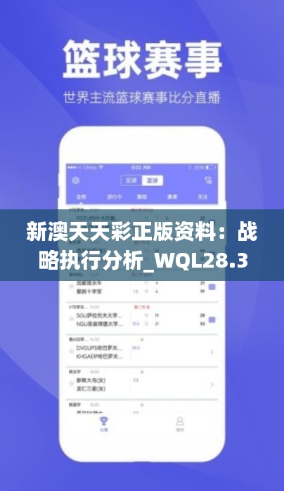 新澳天天彩正版资料：战略执行分析_WQL28.355VR版