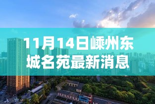 嵊州东城名苑新篇章开启，最新消息揭秘，11月14日动态发布