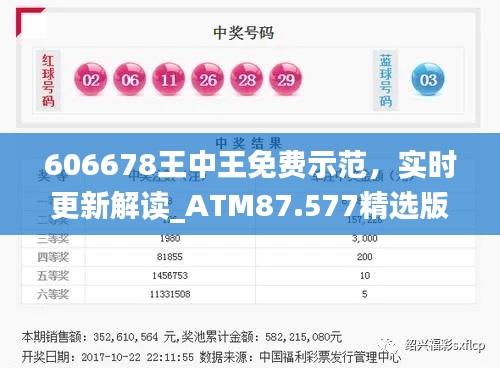 606678王中王免费示范，实时更新解读_ATM87.577精选版