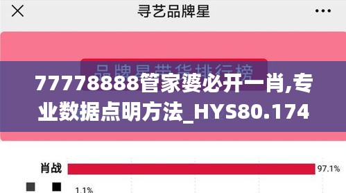 77778888管家婆必开一肖,专业数据点明方法_HYS80.174声学版