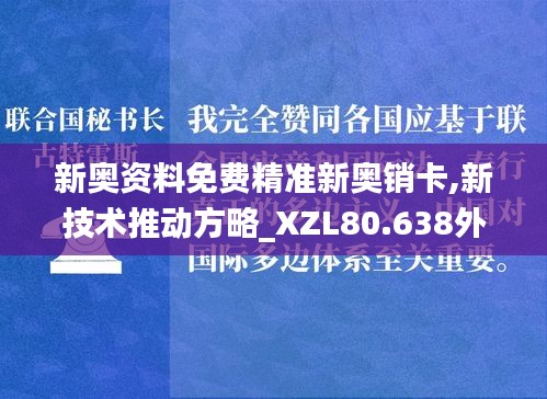 新奥资料免费精准新奥销卡,新技术推动方略_XZL80.638外观版