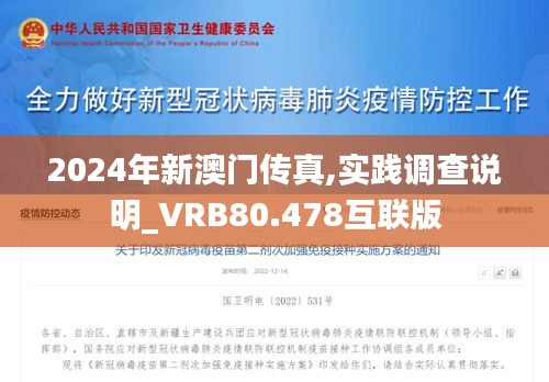 2024年新澳门传真,实践调查说明_VRB80.478互联版