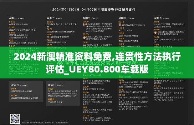 2024新澳精准资料免费,连贯性方法执行评估_UEY80.800车载版