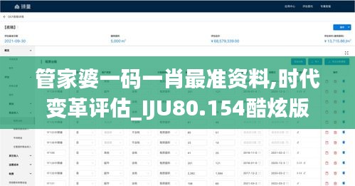 管家婆一码一肖最准资料,时代变革评估_IJU80.154酷炫版