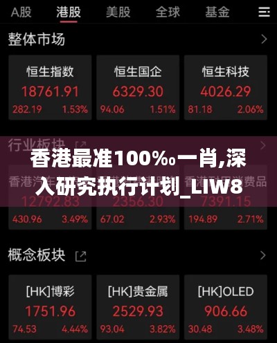 香港最准100‰一肖,深入研究执行计划_LIW80.279收藏版