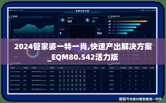 2024管家婆一特一肖,快速产出解决方案_EQM80.542活力版