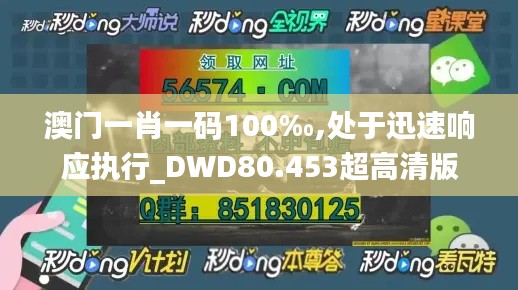 澳门一肖一码100‰,处于迅速响应执行_DWD80.453超高清版