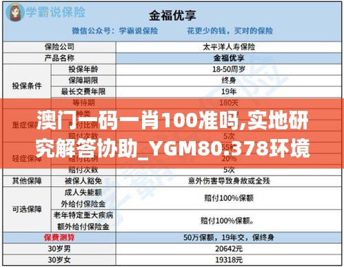 澳门一码一肖100准吗,实地研究解答协助_YGM80.378环境版