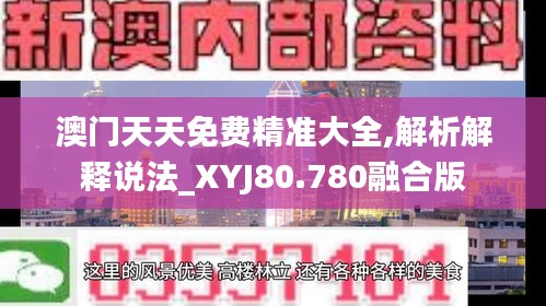 澳门天天免费精准大全,解析解释说法_XYJ80.780融合版