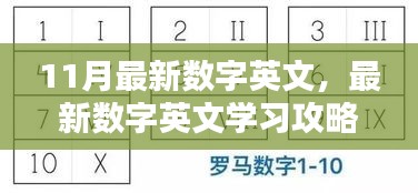 最新数字英文学习攻略，11月学习步骤详解与数字英文学习攻略