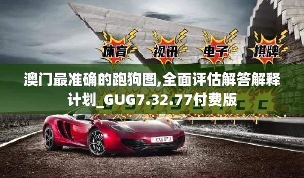 澳门最准确的跑狗图,全面评估解答解释计划_GUG7.32.77付费版