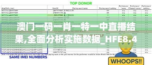 澳门一码一肖一特一中直播结果,全面分析实施数据_HFE8.43.68按需版