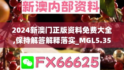 2024新澳门正版资料免费大全,保持解答解释落实_MGL5.35.75未来科技版