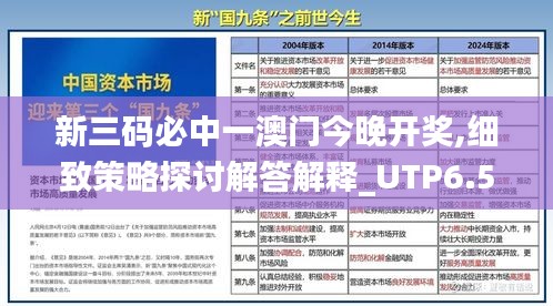 新三码必中一澳门今晚开奖,细致策略探讨解答解释_UTP6.51.31车载版