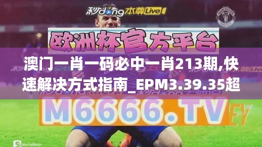 澳门一肖一码必中一肖213期,快速解决方式指南_EPM3.39.35超清版