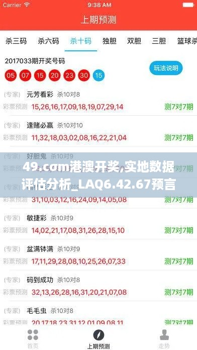 49.cσm港澳开奖,实地数据评估分析_LAQ6.42.67预言版