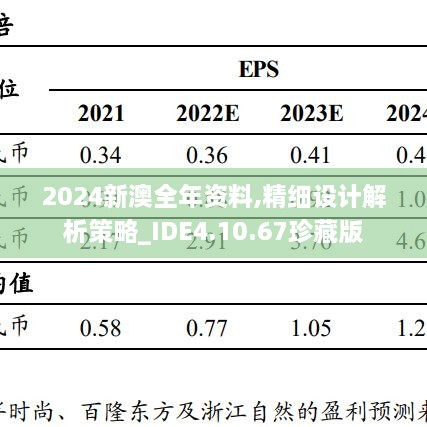 2024新澳全年资料,精细设计解析策略_IDE4.10.67珍藏版