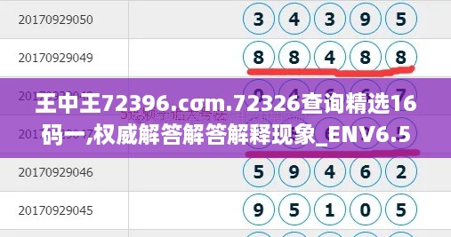 王中王72396.cσm.72326查询精选16码一,权威解答解答解释现象_ENV6.50.53原创性版