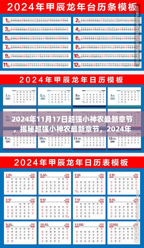 超强小神农，奇幻之旅的最新篇章 2024年11月17日揭秘