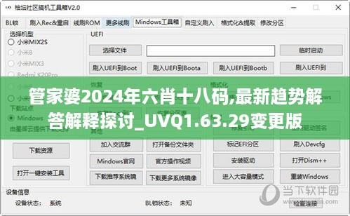 管家婆2024年六肖十八码,最新趋势解答解释探讨_UVQ1.63.29变更版