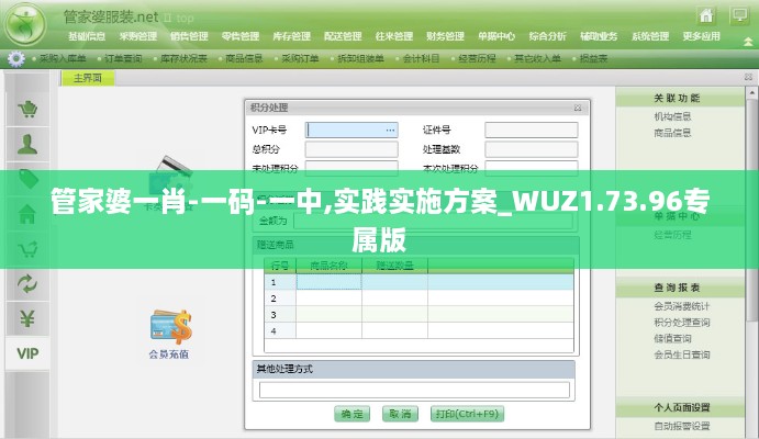 管家婆一肖-一码-一中,实践实施方案_WUZ1.73.96专属版