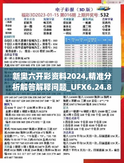 新奥六开彩资料2024,精准分析解答解释问题_UFX6.24.80Phablet