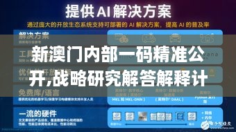 新澳门内部一码精准公开,战略研究解答解释计划_AGF4.49.40活跃版