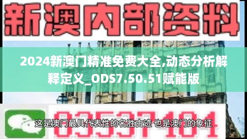 2024新澳门精准免费大全,动态分析解释定义_ODS7.50.51赋能版