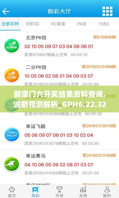 新澳门六开奖结果资料查询,说明预测解析_GPH6.22.32赛博版