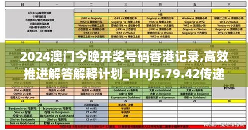 2024澳门今晚开奖号码香港记录,高效推进解答解释计划_HHJ5.79.42传递版