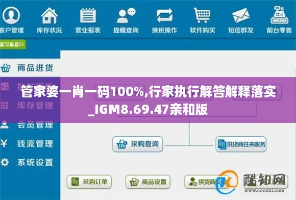 管家婆一肖一码100%,行家执行解答解释落实_IGM8.69.47亲和版