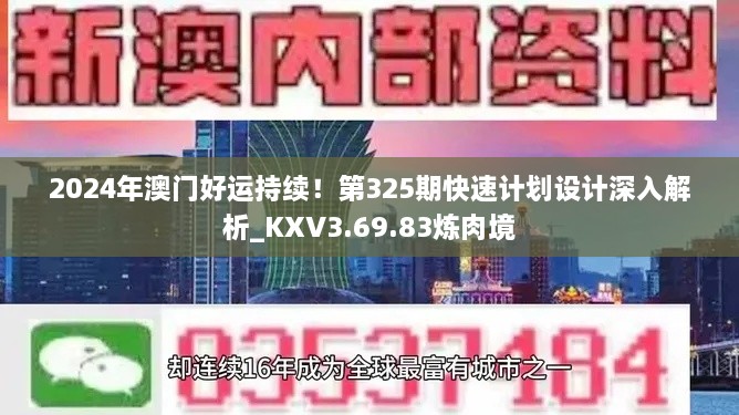 2024年澳门好运持续！第325期快速计划设计深入解析_KXV3.69.83炼肉境