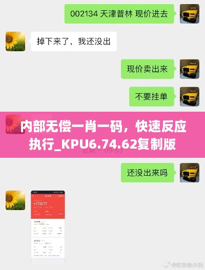 内部无偿一肖一码，快速反应执行_KPU6.74.62复制版