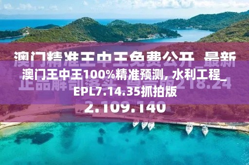 澳门王中王100%精准预测, 水利工程_EPL7.14.35抓拍版