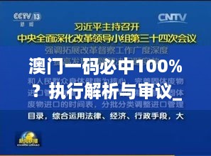 澳门一码必中100%？执行解析与审议_FNT6.10.48寓言版