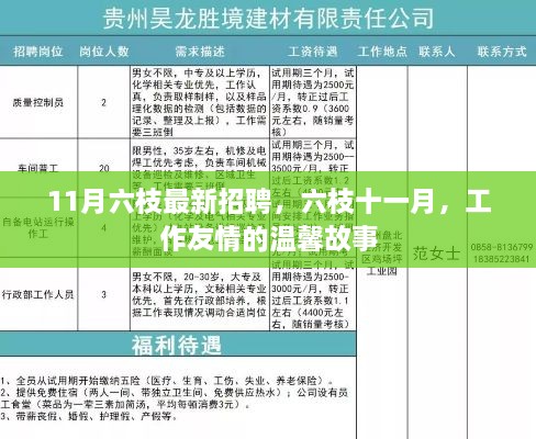 六枝最新招聘风采，工作友情中的温馨十一月