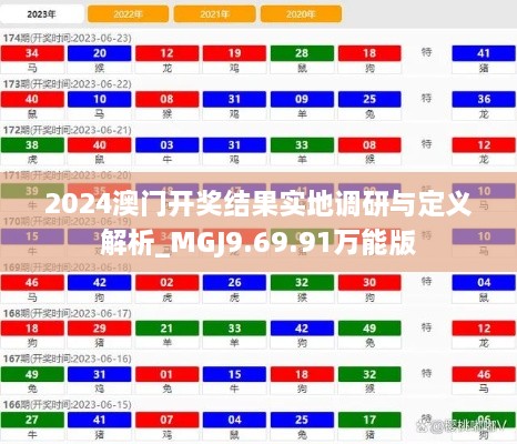 2024澳门开奖结果实地调研与定义解析_MGJ9.69.91万能版