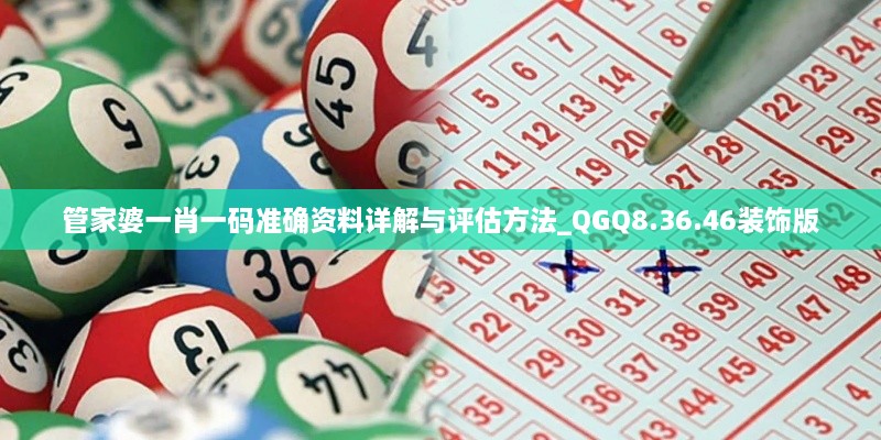 管家婆一肖一码准确资料详解与评估方法_QGQ8.36.46装饰版