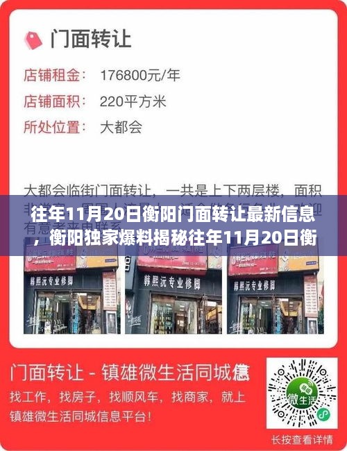 揭秘往年11月20日衡阳门面转让最新信息，独家爆料，抢先掌握商机！