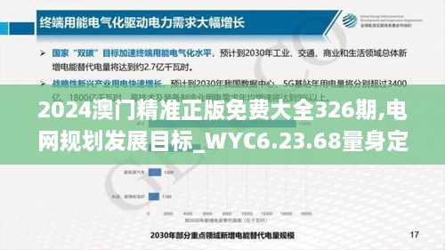 2024澳门精准正版免费大全326期,电网规划发展目标_WYC6.23.68量身定制版