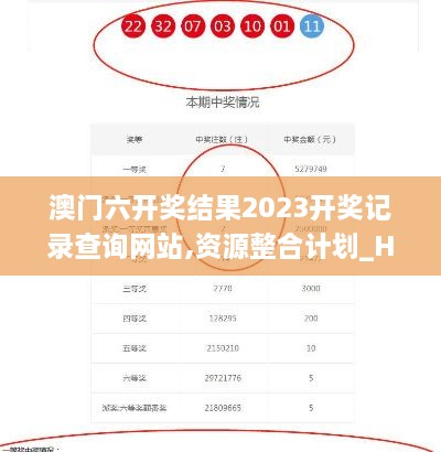 澳门六开奖结果2023开奖记录查询网站,资源整合计划_HYX6.37.90商务版