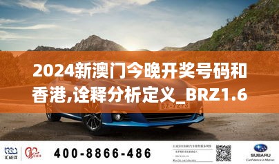 2024新澳门今晚开奖号码和香港,诠释分析定义_BRZ1.68.96仿真版