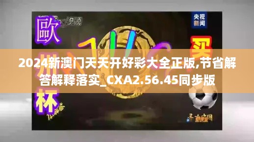 2024新澳门天天开好彩大全正版,节省解答解释落实_CXA2.56.45同步版