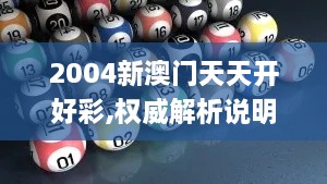 2004新澳门天天开好彩,权威解析说明_PHI6.42.30单独版