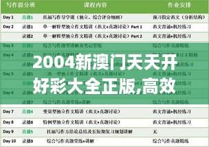 2004新澳门天天开好彩大全正版,高效解析计划实施_QRI1.46.25性能版