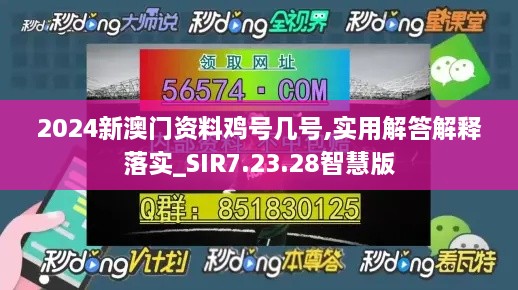 2024新澳门资料鸡号几号,实用解答解释落实_SIR7.23.28智慧版