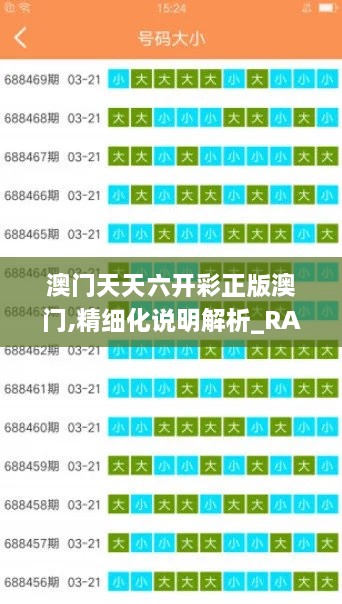 澳门天天六开彩正版澳门,精细化说明解析_RAT1.61.69模块版