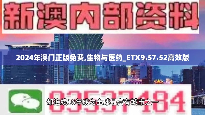 2024年澳门正版免费,生物与医药_ETX9.57.52高效版